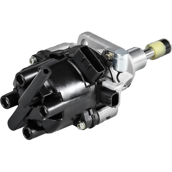 A-Premium Ignition Distributor with Cap & Rotor Compatible with Nissan Navara D22 KA24DE 1999-Up 2.4L