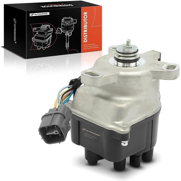 A-Premium Ignition Distributor with Cap and Rotor Compatible with Acura Integra 1994-2001 L4 1.8L, # TD-85U