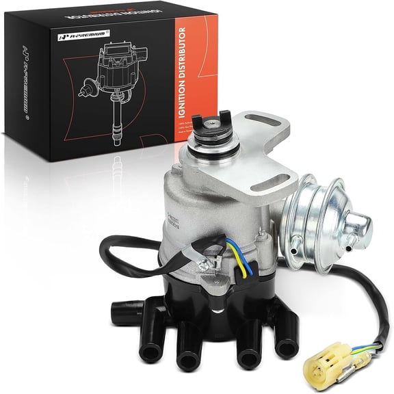 A-Premium Ignition Distributor with Cap and Rotor Compatible with Honda Accord 1986 1987 1988 1989 2.0L