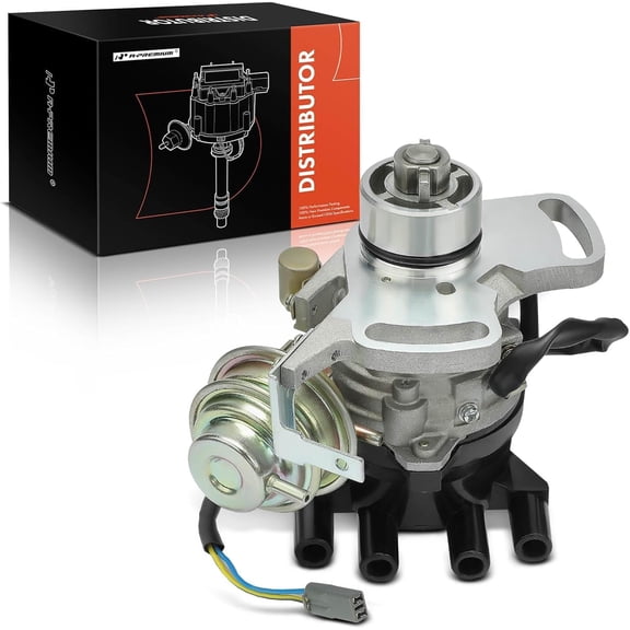 A-Premium Ignition Distributor with Cap and Rotor Compatible with Mazda 626 1988-1992 2.2L, MX-6 1988-1992 2.2L & Ford Probe 1989-1992 2.2L