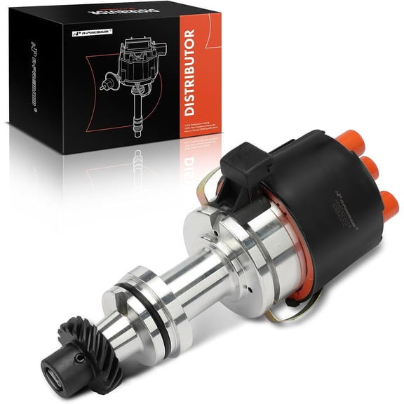 A-Premium Ignition Distributor with Cap and Rotor Compatible with Volkswagen Jetta/Golf 1996-1999, Cabrio 1996-2002, 2.0L