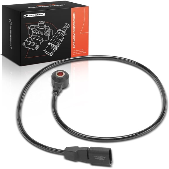 A-Premium Ignition Knock Detonation Sensor Compatible with Audi Q7 2009-2010, A6 Quattro 2005-2006 2009-2011, A8 Quattro, R8, Allroad Quattro, RS4, RS7, S4, S5, S6, S7, S8 & Volkswagen Touareg