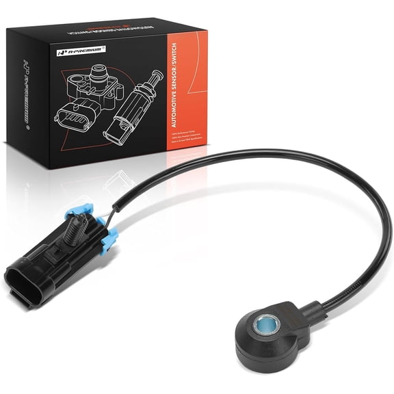A-Premium Ignition Knock Detonation Sensor Compatible with Chevrolet, GMC, Buick, Saab, Pontiac & Saturn Models - Equinox 2010, Malibu, HHR, Cobalt, Terrain, LaCrosse, Verano, Regal, 9-5 & More