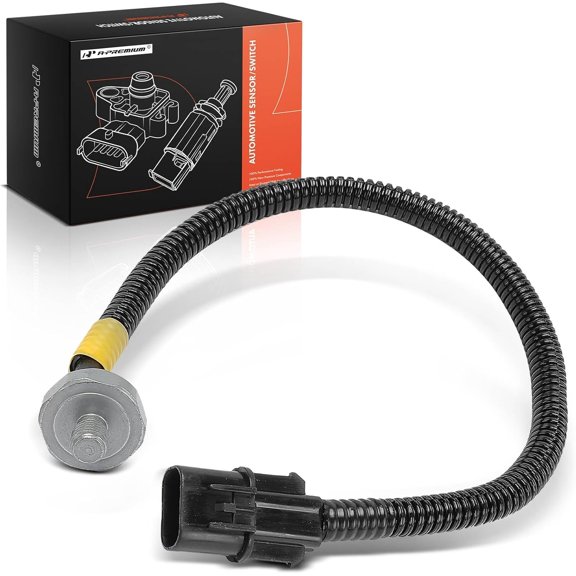 A-Premium Ignition Knock Detonation Sensor Compatible with Hyundai Sonata 1999-2005, Santa Fe 2001-2006 & Kia Optima 2001-2006, Forte5 2012, Magentis 2001-2005, 2.4L, Replace# 3950038032, 3951038020