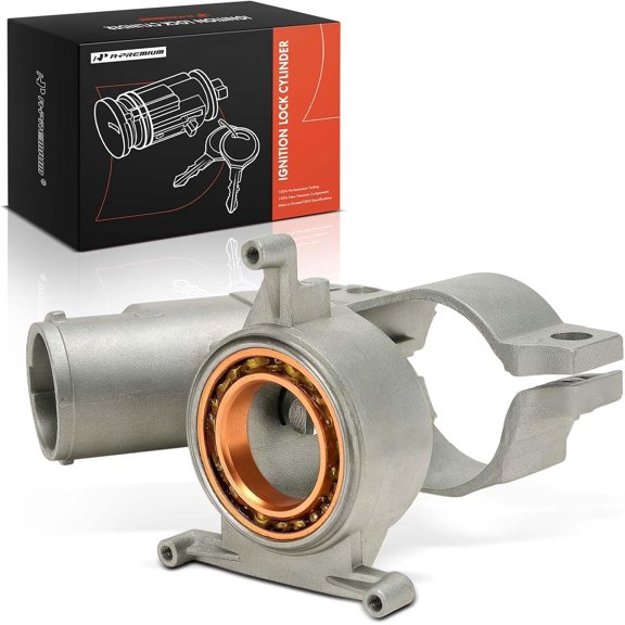 A-Premium Ignition Lock Cylinder Compatible with Volkswagen Jetta, Golf, Cabriolet, Dasher, Fox, Quantum, Rabbit, Rabbit Convertible, Rabbit Pickup, Scirocco, Transporter, Vanagon & Porsche 924, 944