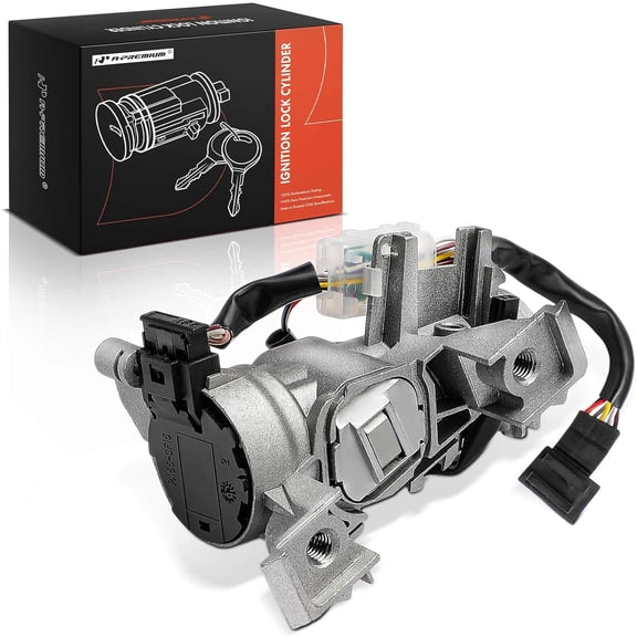 A-Premium Ignition Lock Cylinder Compatible with Volkswagen Vehicles - Jetta 2011-2018, Beetle 2012-2019