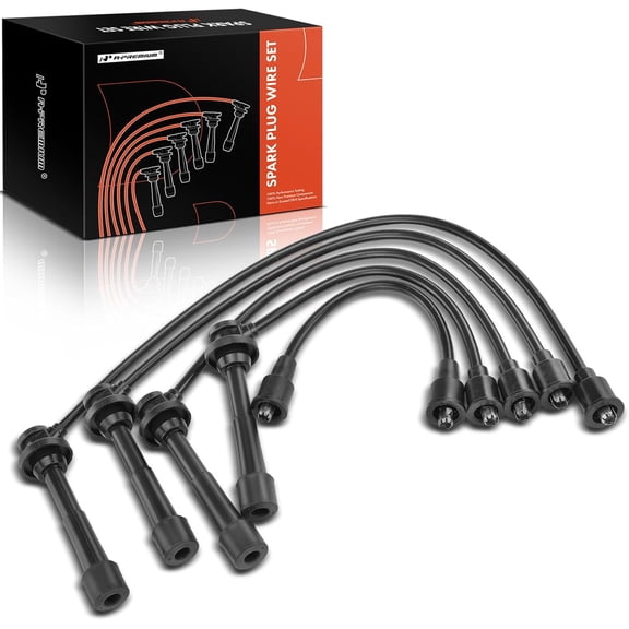 A-Premium Ignition Spark Plug Wires Set of 5 Compatible with Chevrolet Metro Tracker 1998 & Geo Tracker & Pontiac Firefly & Suzuki Esteem, Sidekick, Swift X-90