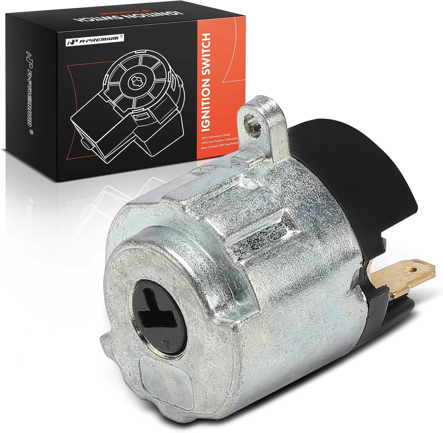 A-Premium Ignition Starter Switch Compatible with Nissan, Datsun & Infiniti Vehicles - Sentra 1982-1986, Stanza 1982-1987, Pulsar 1983, Pulsar NX 1983-1986, Maxima, 720, Q45-5 Blades