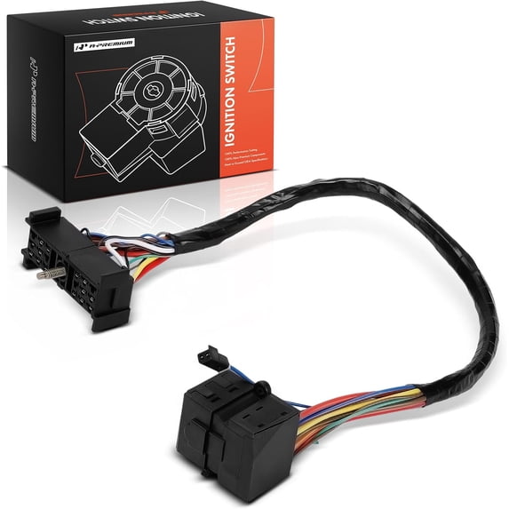 A-Premium Ignition Starter Switch Compatible with Buick & Pontiac Vehicles - Regal 1997-2004, Century 1997-2004, Grand Prix 1997-2001 - 16 Blades