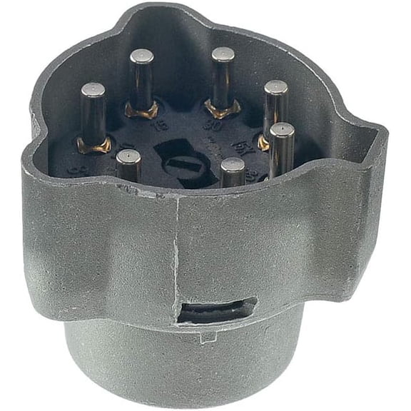 A-Premium Ignition Starter Switch Compatible with Mercedes-Benz W201 W202 W123 W124 W126 R107 R170, 7 Pin