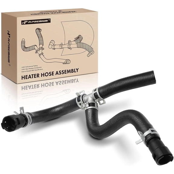 A-Premium Inlet HVAC Heater Hose Pipe Line Assembly Compatible with Chevrolet Traverse 2009-2017 & GMC Acadia 2007-2017 & Buick Enclave 2008-2017 & Saturn Outlook 2007-2010