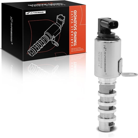 A-Premium Intake Engine Variable Valve Timing (VVT) Solenoid Compatible with Mazda 6 2009-2013, CX9 2007-2015, 3.5L 3.7L, Replace# CY0114420A, CY0114420B