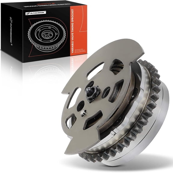 A-Premium Intake Engine Variable Valve Timing (VVT) Sprocket Gear Camshaft Adjuster Phaser Compatible with Land Rover Range Rover, Range Rover Sport, 2010-2018, 5.0L