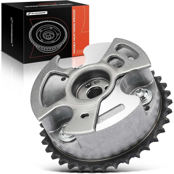 A-Premium Intake Engine Variable Valve Timing (VVT) Sprocket Gear Camshaft Adjuster Phaser Compatible with Toyota Camry 2007, RAV4 2006-2007, Avalon 2005-2006 & Lexus RX350 ES350 2007, IS250