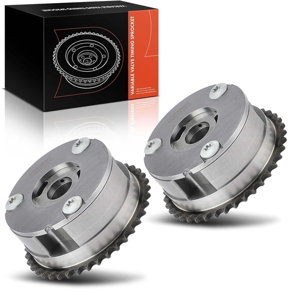 A-Premium Intake & Exhaust Engine Variable Valve Timing (VVT) Sprocket Gear Camshaft Adjuster Compatible with Chevrolet Cruze 2011-2016, Sonic 2012-2020, Trax, Cruze Limited & Buick Encore, 1.4L 1.6L
