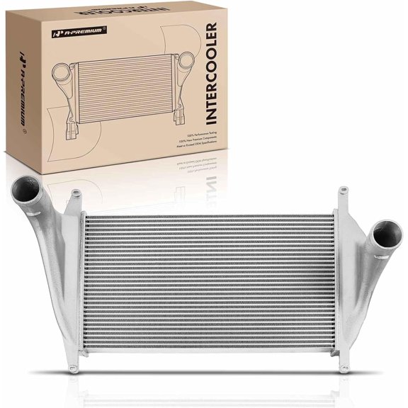 A-Premium Intercooler Charge Air Cooler Compatible with Freightliner Century Class C112 2000 C120 1998-2000 Diesel