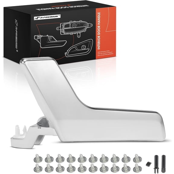 A-Premium Interior Door Handle Repair Kit Front or Rear Left Driver Side - Compatible with 2008-2015 Mercedes-Benz W204 X204 Series C230 C250 C300 C350 C400 C63 AMG C63 AMG S GLK250 GLK350