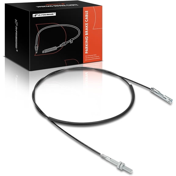 A-Premium Intermediate Side Parking Brake Cable Assembly Compatible with Chevrolet & GMC & Cadillac Models: Yukon XL 1500, Suburban 1500, 2000-2006, Avalanche 1500, Escalade ESV, Escalade EXT