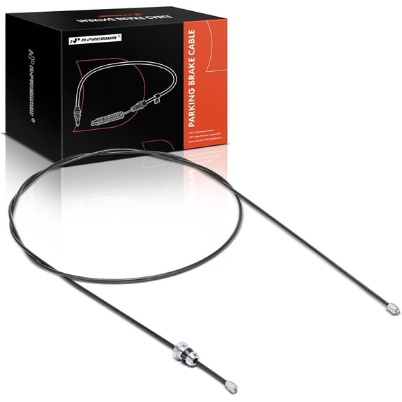 A-Premium Intermediate Side Parking Brake Cable Assembly Compatible with Ford Models: F-350 Super Duty 2011-2016, F-450 Super Duty 2011-2016, F-550 Super Duty 2011-2012/2014-2016 - Replace# BC3Z2A793Z