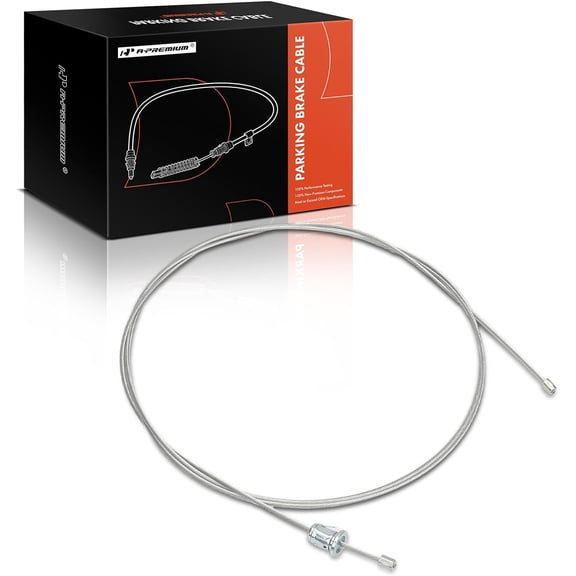 A-Premium Intermediate Side Parking Brake Cable Assembly Compatible with Ford Models: F-450 F450 Super Duty 2007-2010, F-550 Super Duty 2007 - Replace# 7C3Z2A793K