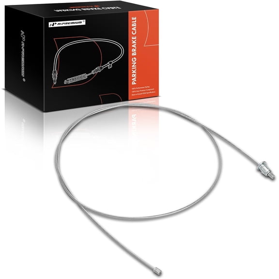 A-Premium Intermediate Side Parking Brake Cable Assembly Compatible with Ford Models: F-450 Super Duty 2007-2010, F-550 Super Duty 2007 - Replace# 7C3Z2A793S
