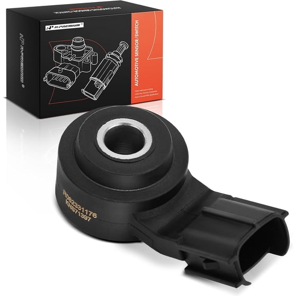A-Premium Knock Detonation Sensor Compatible with Toyota, Lexus, Scion Models - 4Runner, Avalon, Camry, Highlander, Matrix, FJ Cruiser, Prius, Tacoma, Sienna, ES330, GS350 & More, Replace# 8961502020