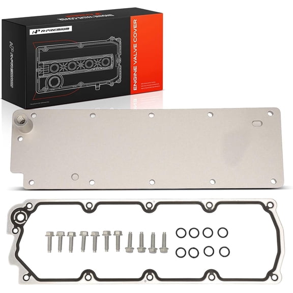 A-Premium LS Gen 4 (IV) Valley Cover Plate Kit, Fits 2007-2013 Chevy GMC Cadillac Silverado Sierra SUV, LS2 LS3 LS7 L92, 4.8L 5.3L 6.0L 6.2L, Replace # 12598832