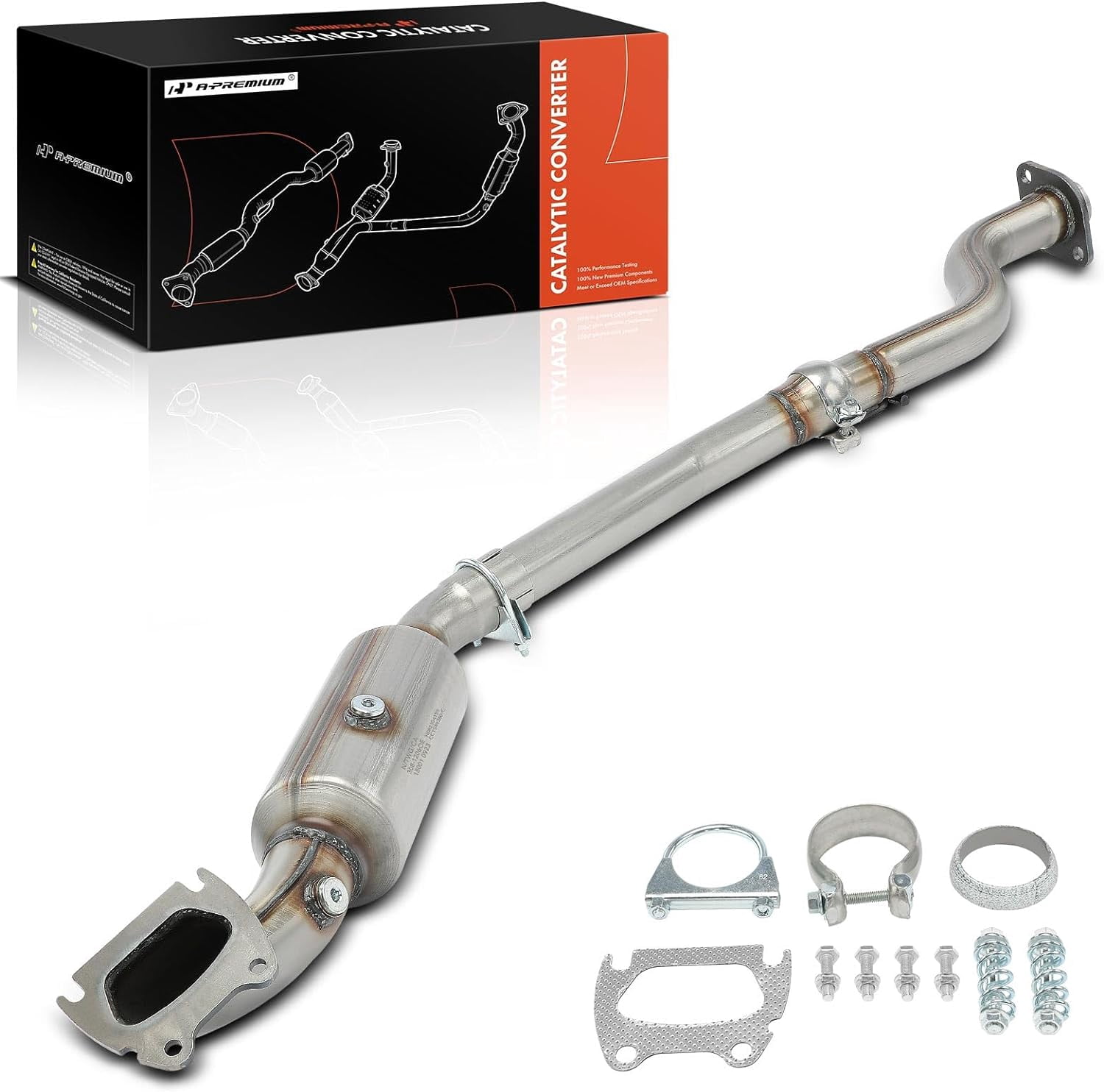 Direct Fit Catalytic Converter For 2011-2012 Jeep Grand Cherokee 3.6L - 2pc Set