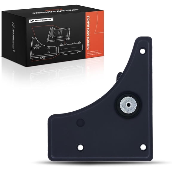 A-Premium Left Driver Interior Sliding Door Handle Bezel Compatible with Ram ProMaster 1500, ProMaster 2500, ProMaster 3500, 2014-2021, Black