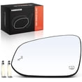 thumbnail image 1 of A-Premium Left Driver Side Heated Mirror Glass with Backing Plate - Compatible with Toyota Highlander 2014 2015 2016 2017 2018 2019 - Exterior Side View Flat Mirror with Blind Spot Detection, 1 of 6
