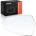 thumbnail image 1 of A-Premium Left Driver Side Heated Mirror Glass with Backing Plate - Compatible with Audi A3 2015-2020 - Exterior Side View Flat Mirror, 1 of 6