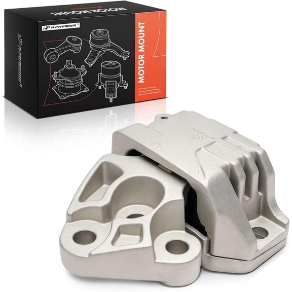 A-Premium Left Driver Side Transmission Mount Compatible with Jeep Compass 2017-2022 2.4L, SOHC, 6 Speed Automatic or Automatic CVT Transmission