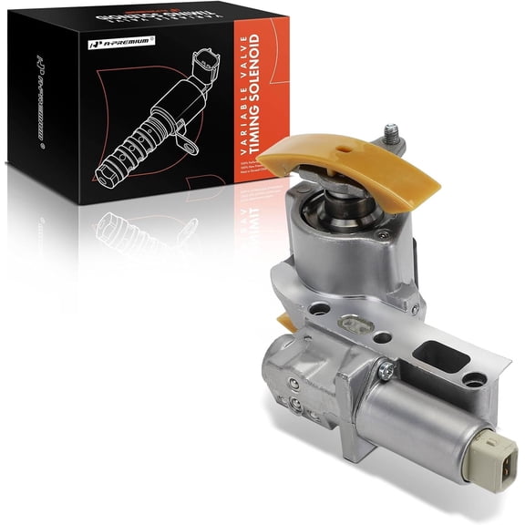 A-Premium Left Engine Variable Valve Timing (VVT) Solenoid Compatible with Audi A6 Quattro 2000-2004, A8 Quattro 2000-2006, S6 2002-2003, S8 2001-2003, RS6 2003-2004 & Volkswagen Touareg, Phaeton
