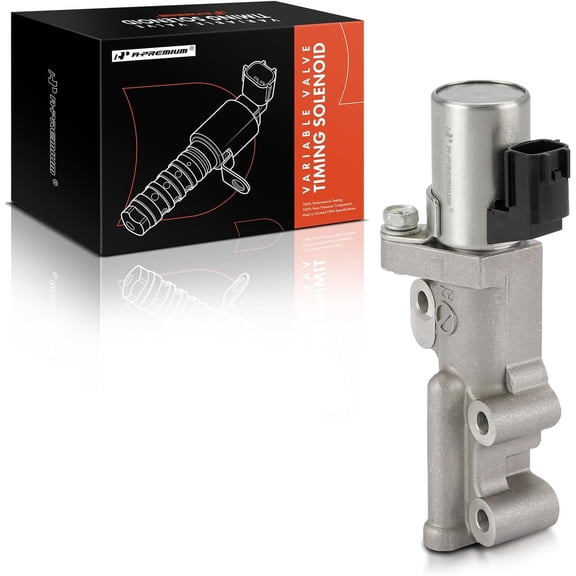 A-Premium Left Engine Variable Valve Timing (VVT) Solenoid Compatible with Infiniti G35 2003-2007, M35 2006-2008, FX35 2003-2008 & Nissan 350Z 2003-2006, 3.5L, Replace# 23796EG200, 23796EG20A