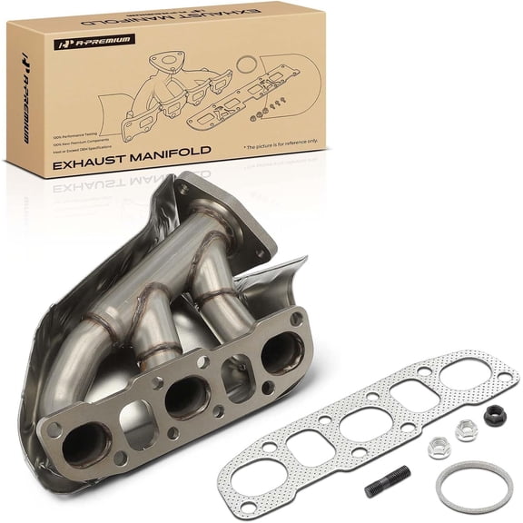 A-Premium Left Side V6 4.0L Exhaust Manifold Kit W/Gaskets & Hardware | Compatible with Nissan Frontier 2005-2019, Pathfinder 2005-2012, NV1500 NV2500 NV3500 2012-2021, Xterra 2005-2015