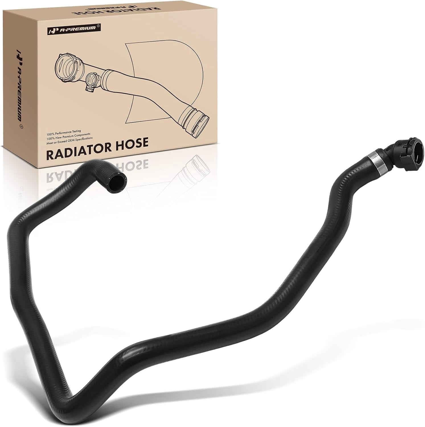 A-Premium Left Radiator Coolant Hose Compatible with BMW E65 Series ...