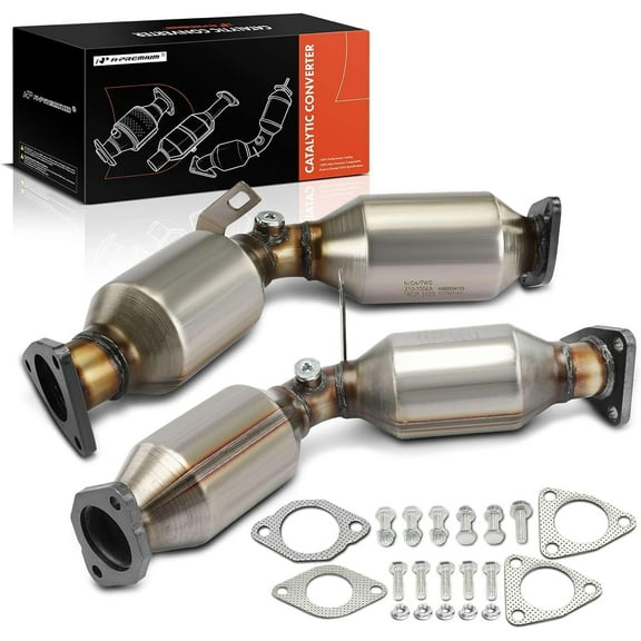 A-Premium Left and Right 2-PC Catalytic Converter Kit Direct-Fit Compatible with Infiniti G35 2003-2007, M35 2006-2008, FX35 2003-2008 & Nissan 350Z 2003-2007, 3.5L, EPA Compliant