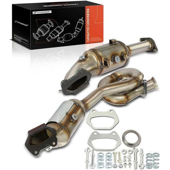 A-Premium Left and Right 2-PC Catalytic Converter Kit Direct-Fit Compatible with Jeep Wrangler 2012-2018, Wrangler JK 2018, 3.6L, EPA Compliant, Replace# 68085119AE