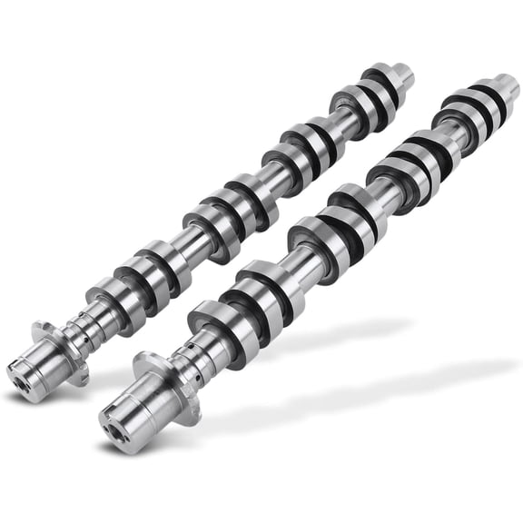 A-Premium Left and Right Engine Camshafts Compatible with Ford F-150 2005-2008, F-350 Expedition Explorer Mustang & Lincoln Mark LT Navigator & Mercury Mountaineer, 2-PC Set, Replace# 5L1Z6250AA
