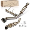 thumbnail image 1 of A-Premium Left and Right 2-PC Catalytic Converter Kit Direct-Fit Compatible with Ford F-150 F150 2011 2012 2013 2014 5.0L, EPA Compliant, 1 of 6