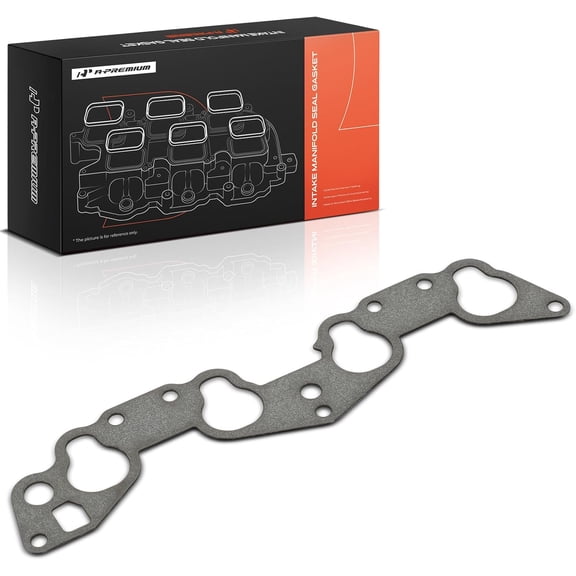 A-Premium Lower Engine Intake Manifold Gasket Compatible with Honda Civic 1988-1995, Civic del Sol 1993-1995, CRX 1988-1991