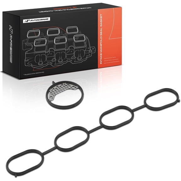 A-Premium Lower Engine Intake Manifold Gasket Set Compatible with Toyota Pontiac Scion Lexus Car - 09-20 - Corolla C-HR Matrix Prius Prius Prime Prius AWD-e xD iM Vibe CT200h DOHC L4 1.8L