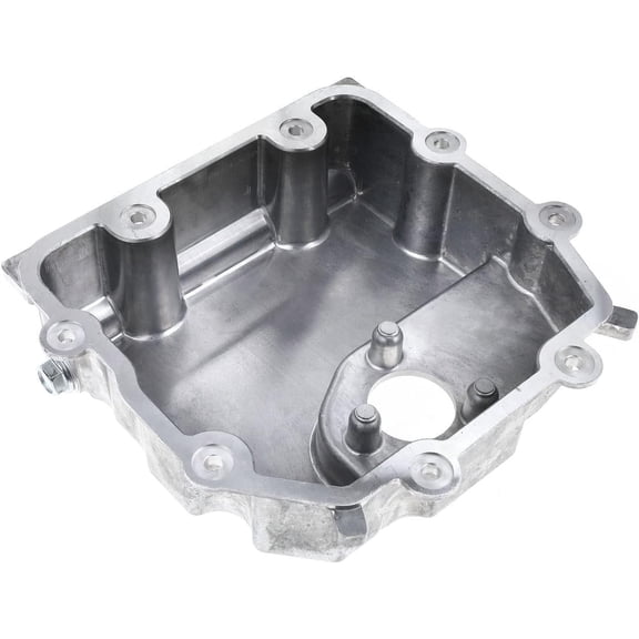 A-Premium Lower Engine Oil Pan Sump with Drain Plug Compatible with Jaguar XE 2018 3.0L, XF 2016-2019 2.0L 3.0L, XJ 2010 5.0L