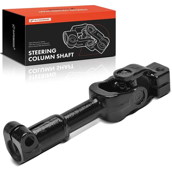 A-Premium Lower Intermediate Steering Shaft Steering Column Shaft Compatible with Dodge Ram 1500 2002-2005 (4WD or RWD), Ram 2500 2003-2005 (RWD Only), Ram 3500 2003-2005 (RWD Only)