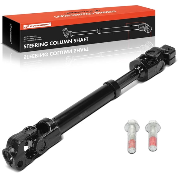 A-Premium Lower Steering Column Shaft with U-Joint Coupler Compatible with 2009-2010 Ford F-150, 2007-2014 Ford Expedition & Lincoln Navigator, Replaces 8L1Z-3B676-A 8L1Z3B676A
