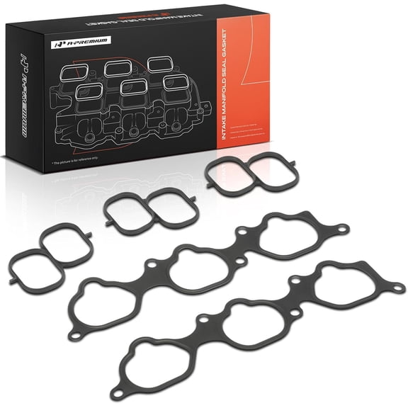 A-Premium Lower and Upper Engine Intake Manifold Gasket Set Compatible with Lexus Toyota Lotus Car - 05-20 - Camry Highlander RAV4 Sienna Avalon Venza RX350 ES350 RX450h Evora DOHC V6 3.5L