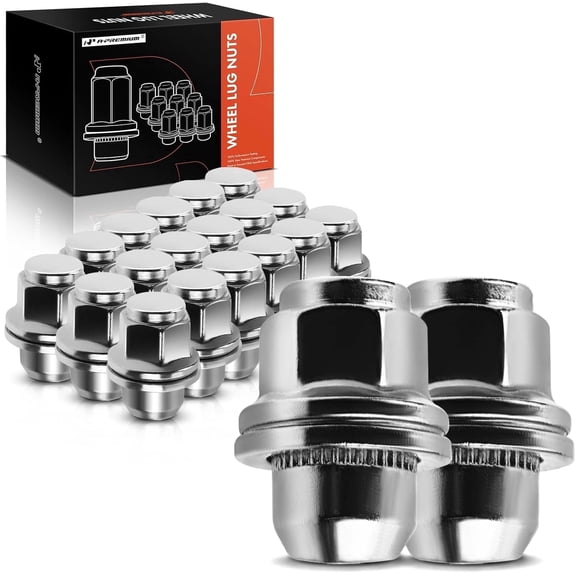 A-Premium M12-1.25 Wheel Lug Nuts Compatible with Nissan Pathfinder Maxima Murano 370Z INFINITI QX60 Q50 G25 G35 G37 QX50 Front and Rear Side 20-PC Set