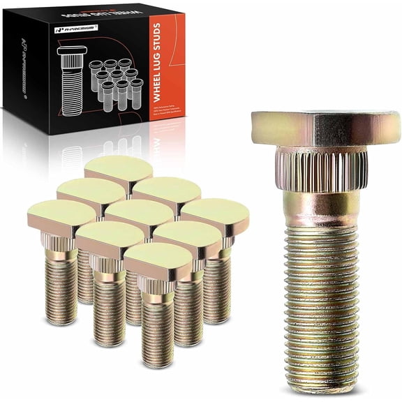 A-Premium M12-1.25 Wheel Studs Compatible with Nissan Altima Rogue Frontier Cube Juke LEAF Maxima Pathfinder Armada Quest Sentra Infiniti 10-PC Set