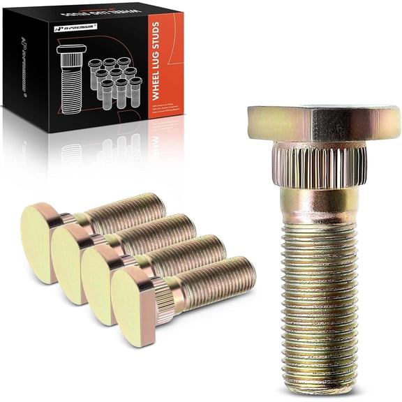 A-Premium M12-1.25 Wheel Studs Compatible with Nissan Altima Rogue Frontier Cube Juke LEAF Maxima Pathfinder Armada Quest Sentra Infiniti 5-PC Set
