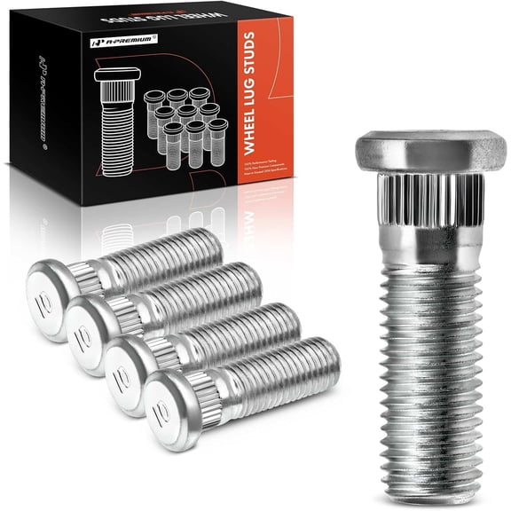 A-Premium M12-1.50 Wheel Lug Studs Compatible with Honda CR-V Civic Accord Element Fit Insight Prelude HR-V Acura TLX ILX TL TSX EL CL Integra 5-PC Set